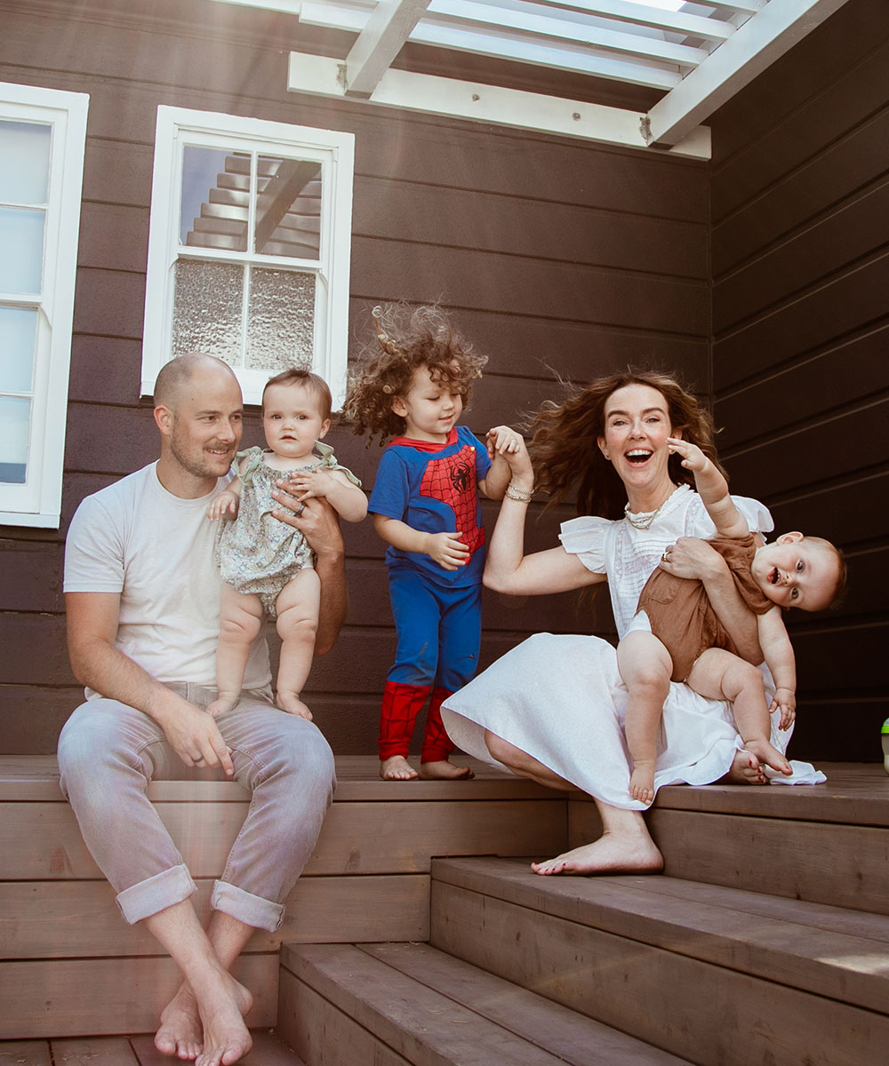 Joy Bolger and her family