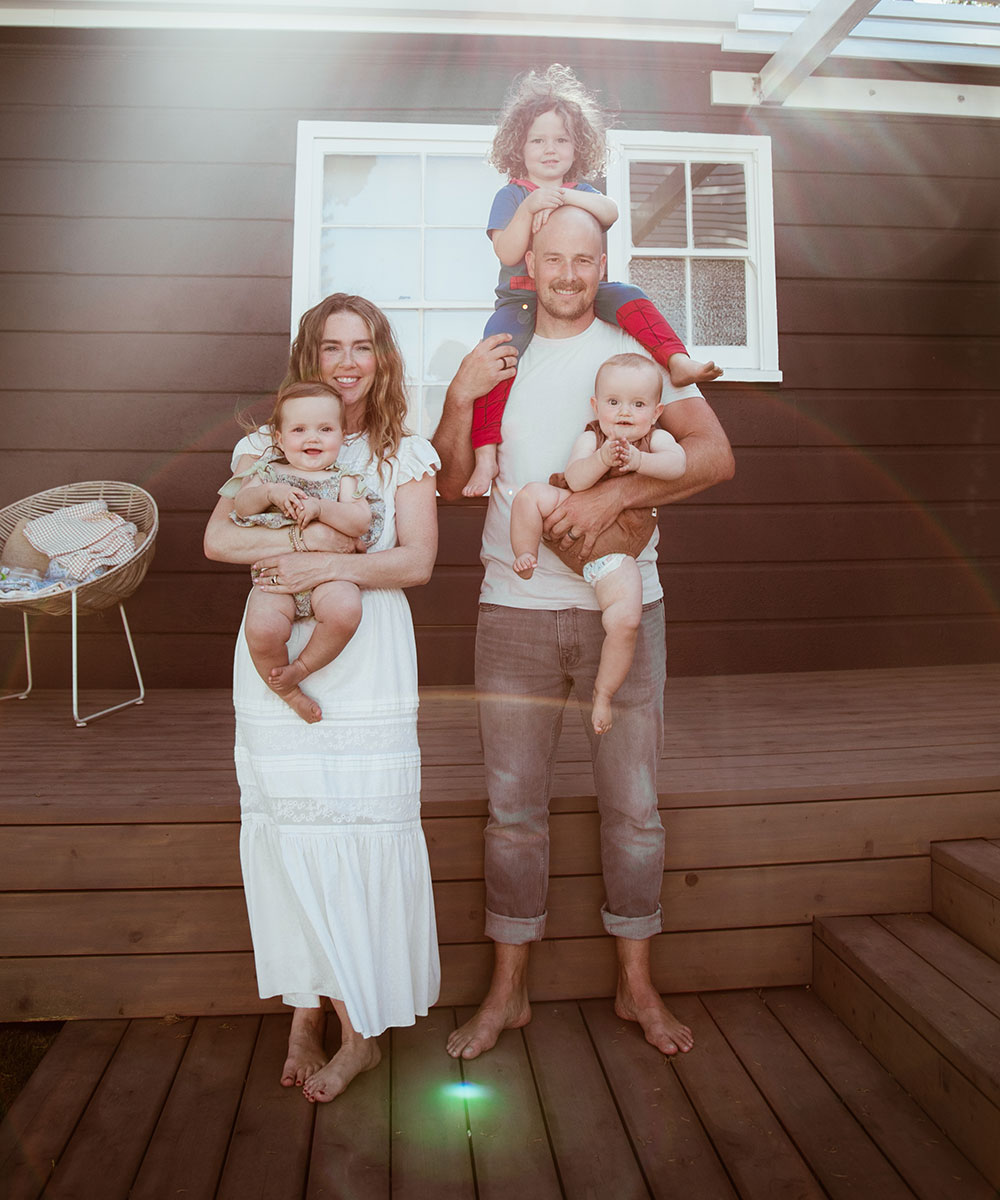 Joy Bolger and her family